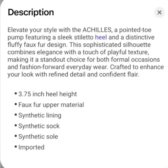 Steve Madden Women's Wine/Burgundy Fuzzy pointed toe pumps - Picture 4 of 6